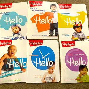 Highlights Hello magazine (ages 0-2). EUC. Qty of 20